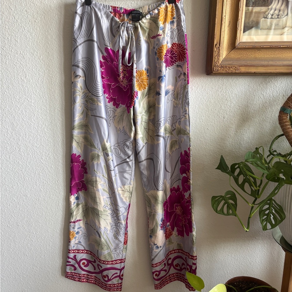 Natori Multicolor Floral Lounge Pants